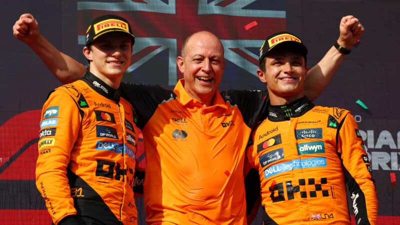 2 Lando Norris Oscar Piastri McLaren 2025 Hungarian GP