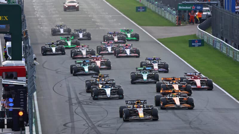 2024 Dutch GP start