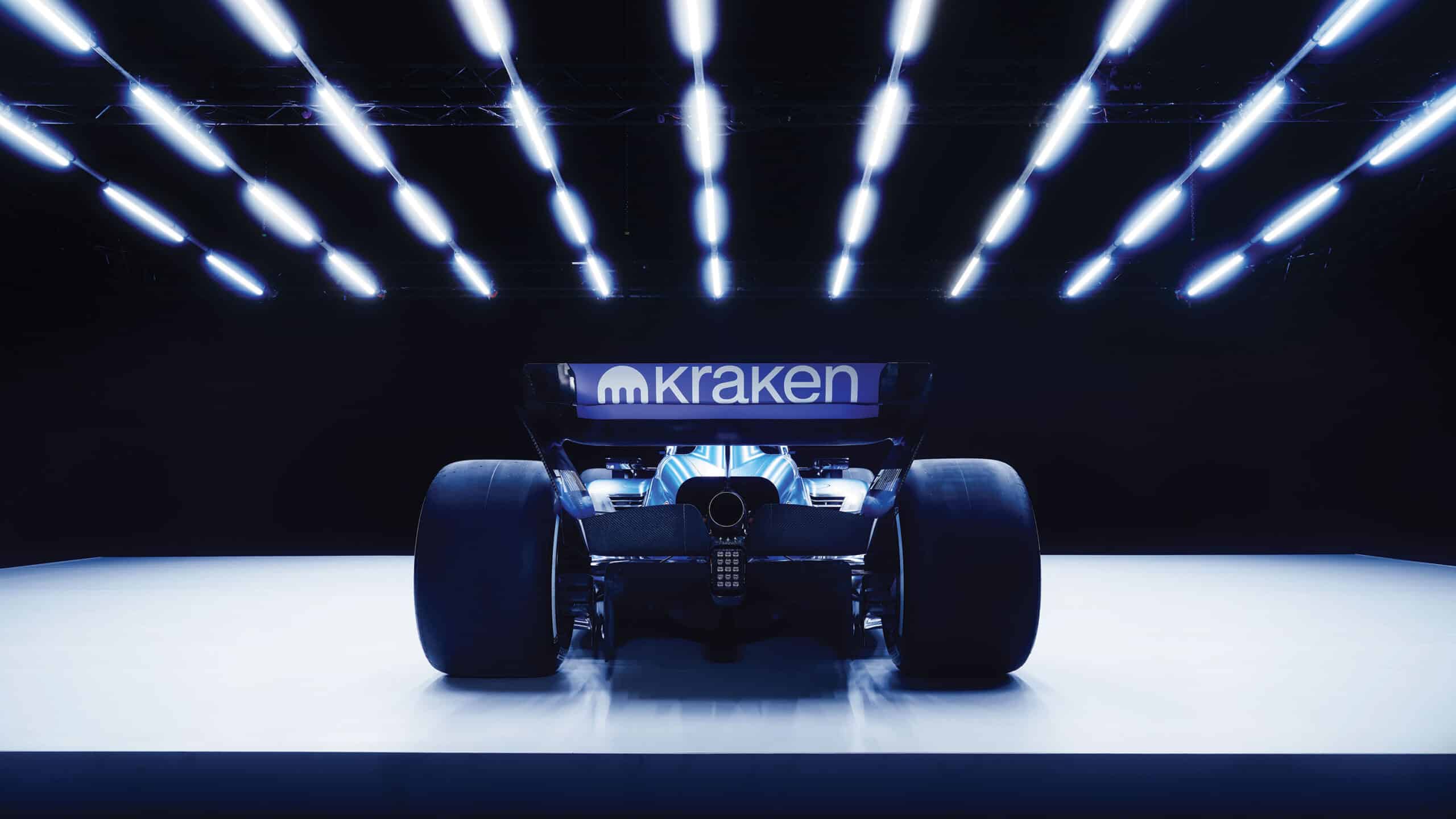 Atlassian Williams Racing F1 rear