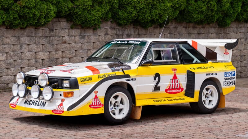 Audi Sport Quattro S1 E2, chassis RE10 Hannu Mikkola