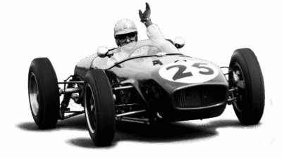 In April 1960 Lotus properly arrived in Formula 1 when its 18, driven by Innes Ireland, won the non-championship Glover Trophy at Goodwood