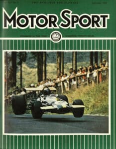 Motor Sport Magazine Sept-1969