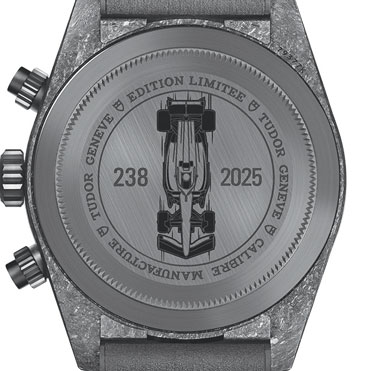 Tudor Black Bay Chrono Carbon 25 back