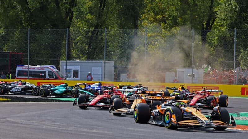 2024 Italian Grand Prix start