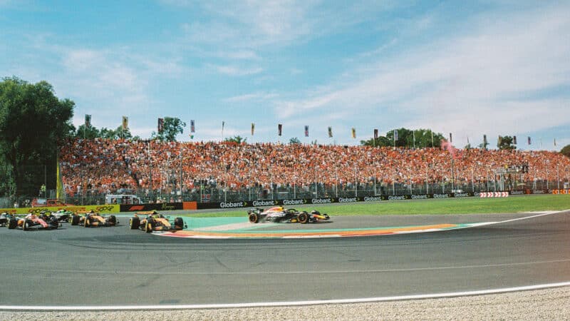 2025 Italian GP Race start Monza