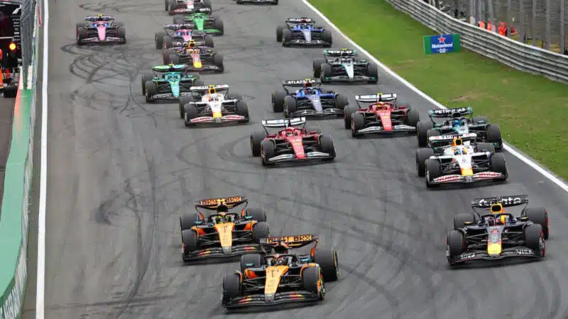 Dutch GP start