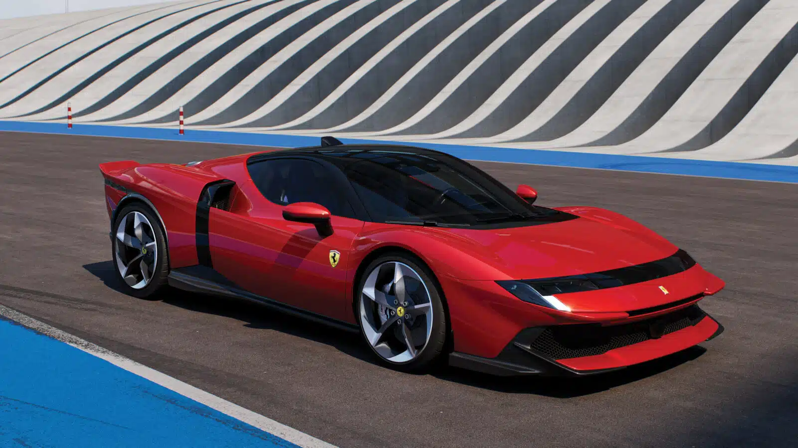 4-litre V8 engine and three electric motors give a total power in excess of 1000bhp