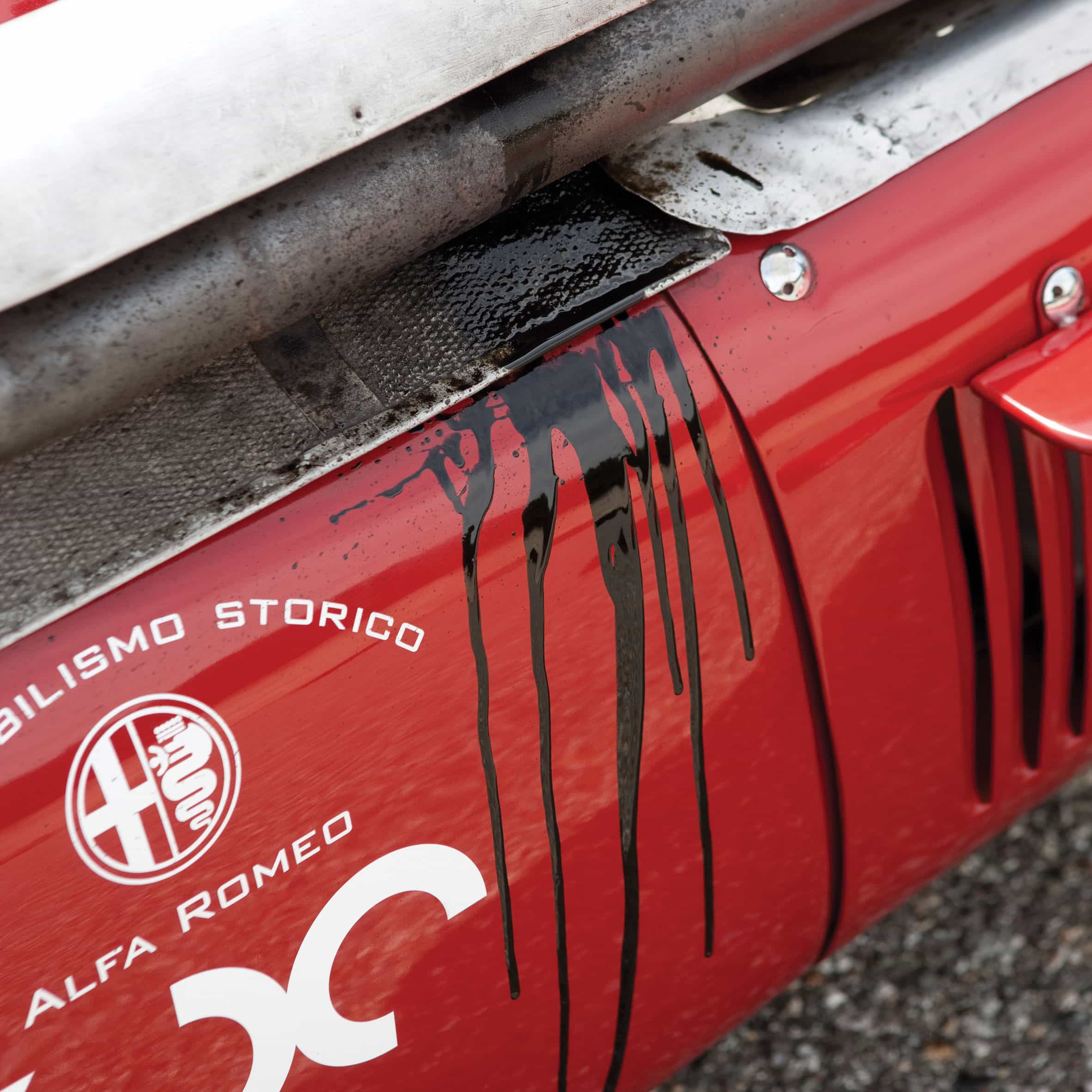 Alfa Romeo 159 oil spill