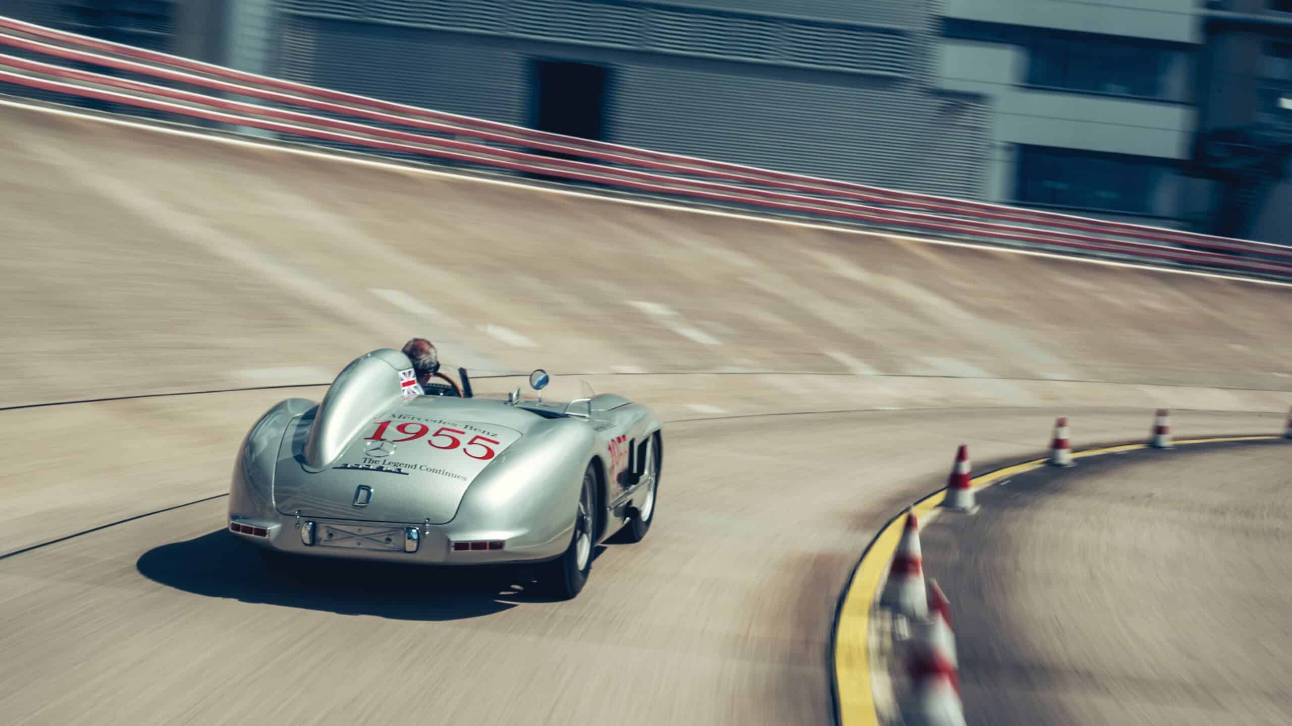 Andrew Frankel drives Mercedes-benz 300 slr rear