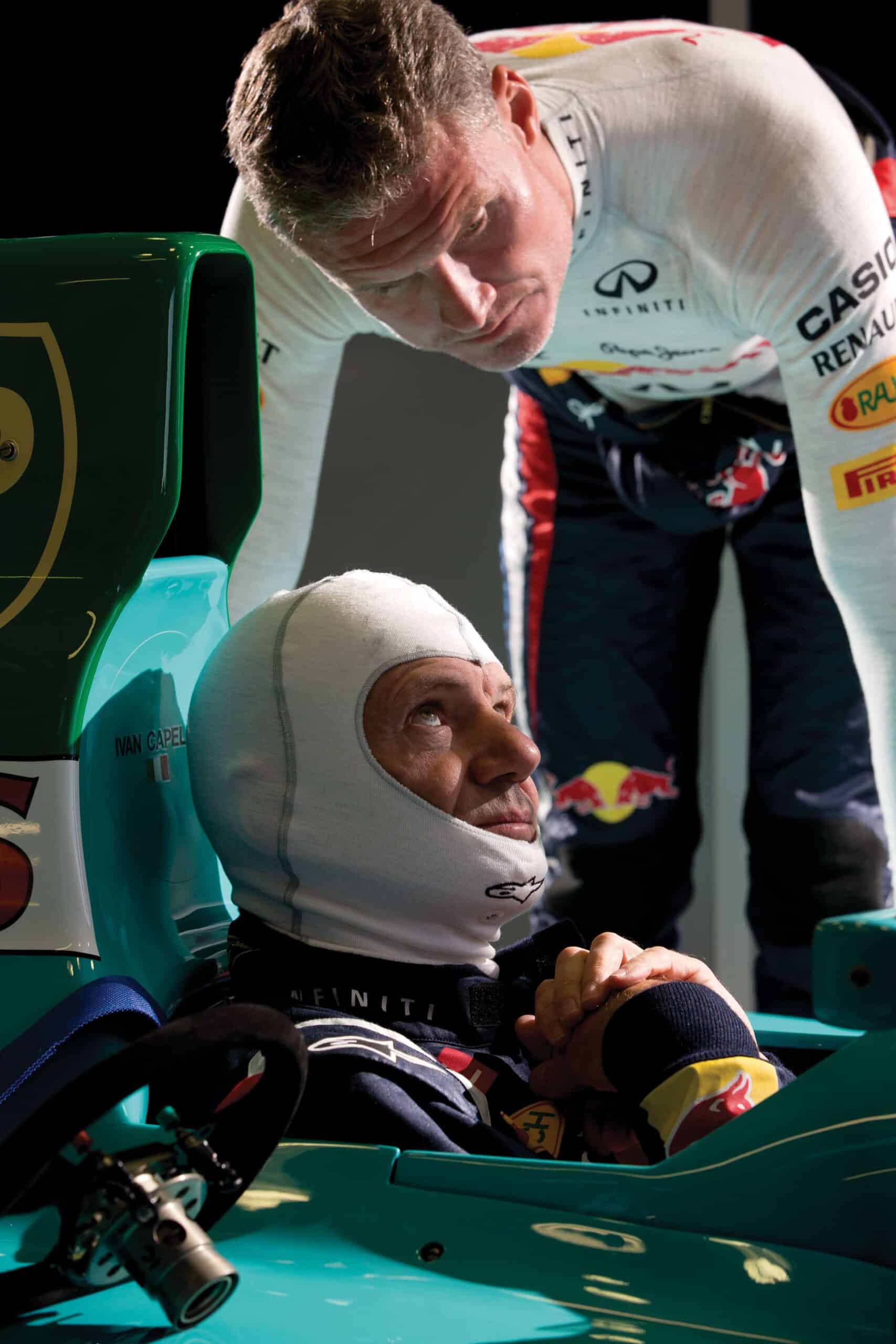 David Coulthard and Adrian Newey