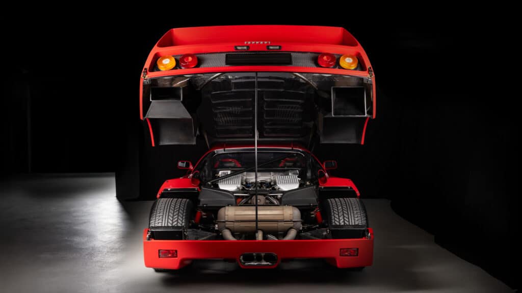 Ferrari F40 rear