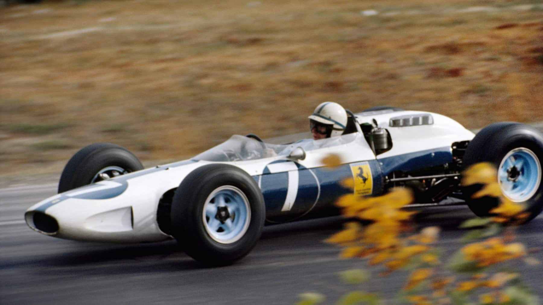 John Surtees at the United States Grand Prix on October 4, 1964
