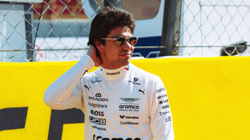 Lance Stroll Aston Martin 2025 Italian GP