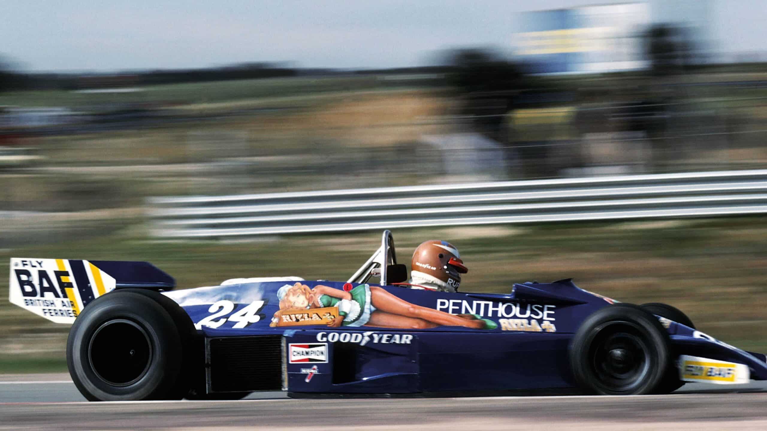 Rupert Keegan in his Hesketh