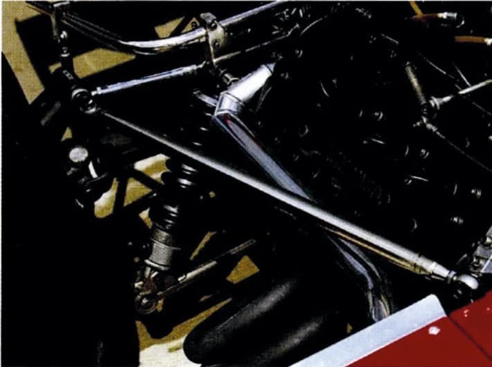 Surtees TS9b suspension