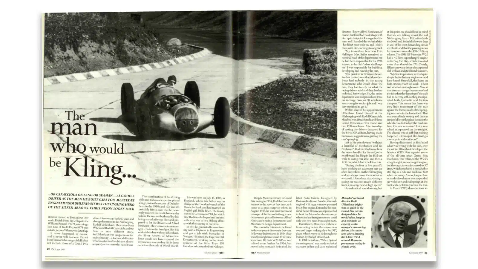 motor sport magazine October 1997