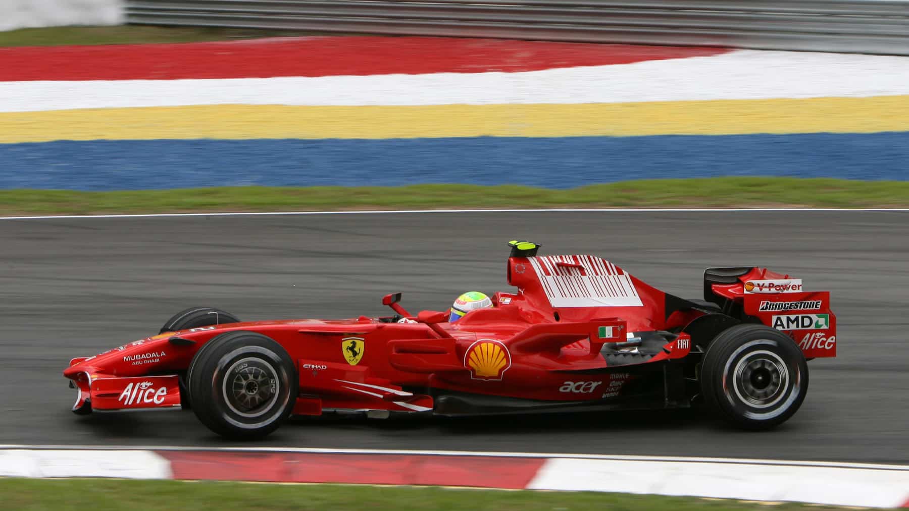 Felipe Massa (Ferrari) during practice for the 2008 Malaysian Grand Prix
