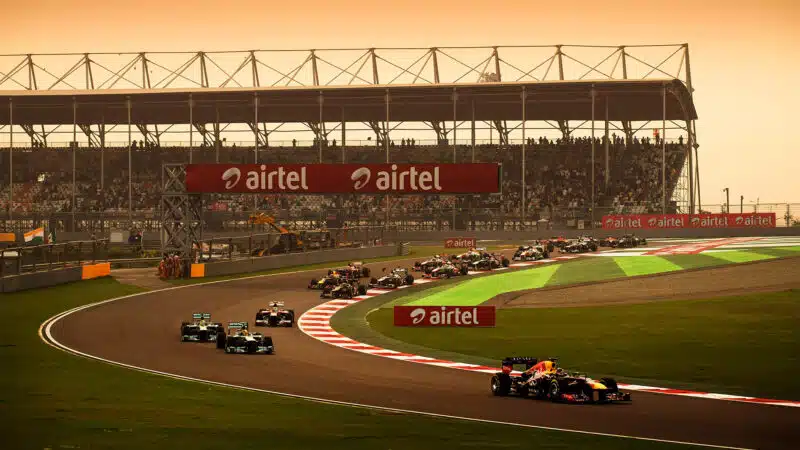 2013 Indian GP race start
