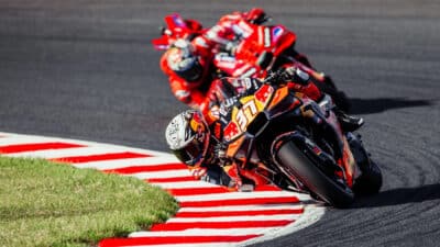 Pedro Acosta, KTM, at the Japanese GP