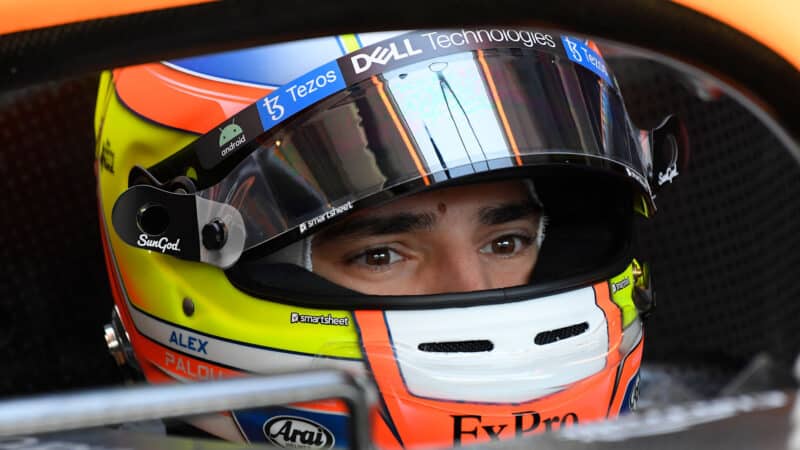 Alex Palou McLaren 2023 Us GP