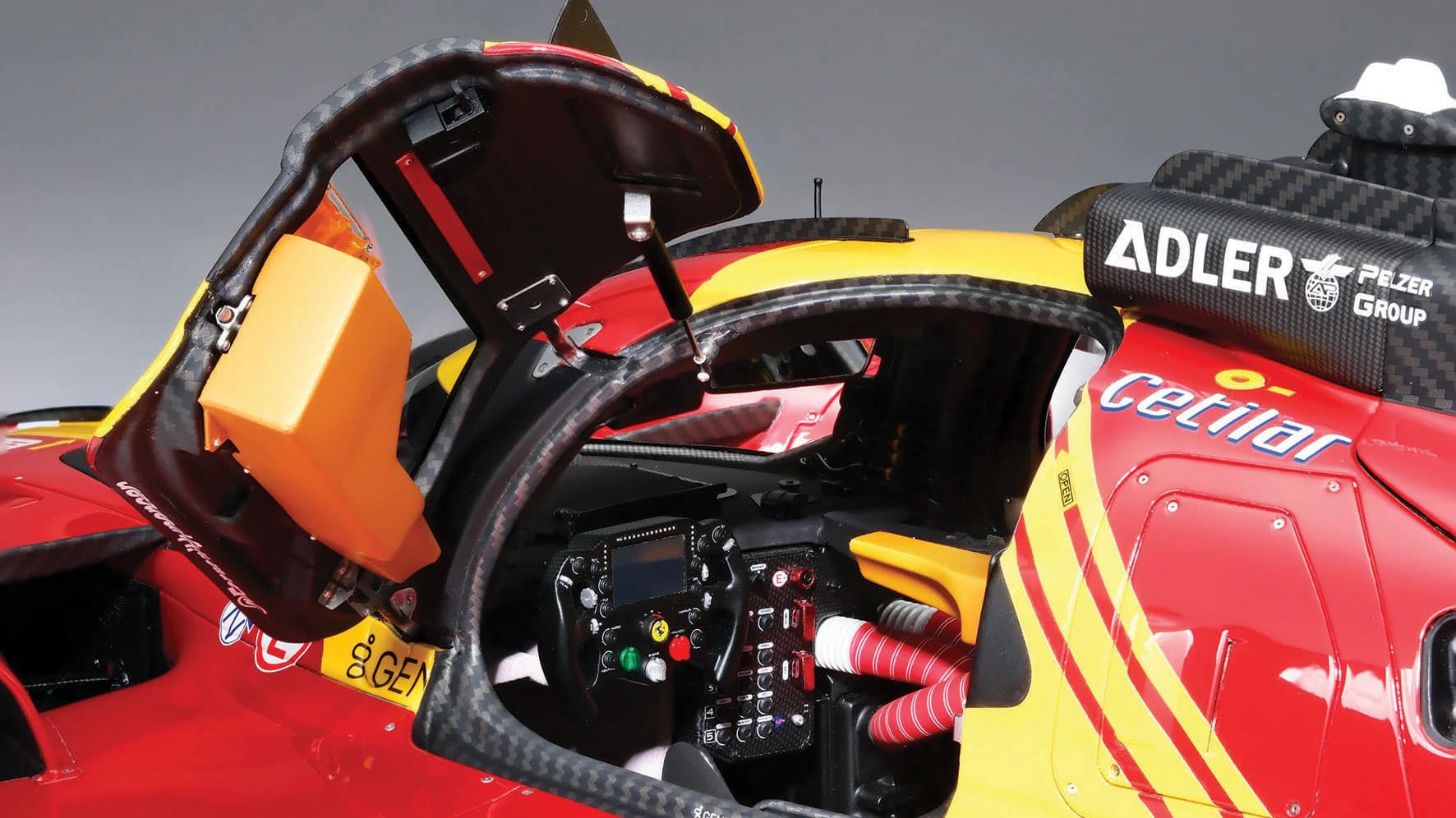 Amalgam collection Ferrari 499P interior