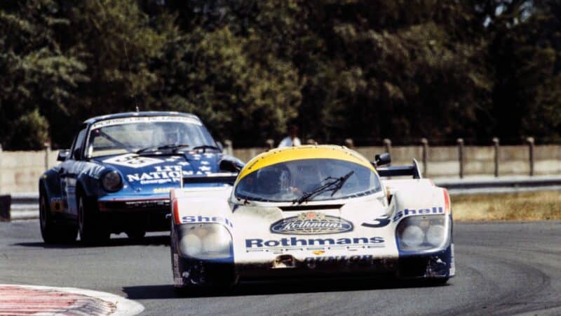 CIRCUIT DE LA SARTHE, FRANCE - JUNE 19 Vern Schuppan le Mans