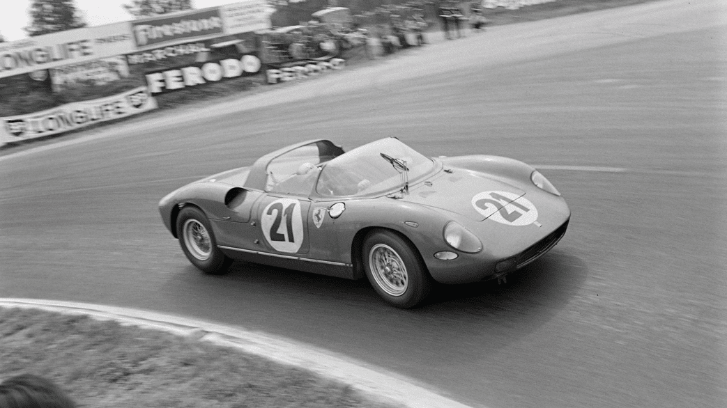 The top six finishers at Le Mans in 1963 were all Ferraris, but this works 250 P was way out in front