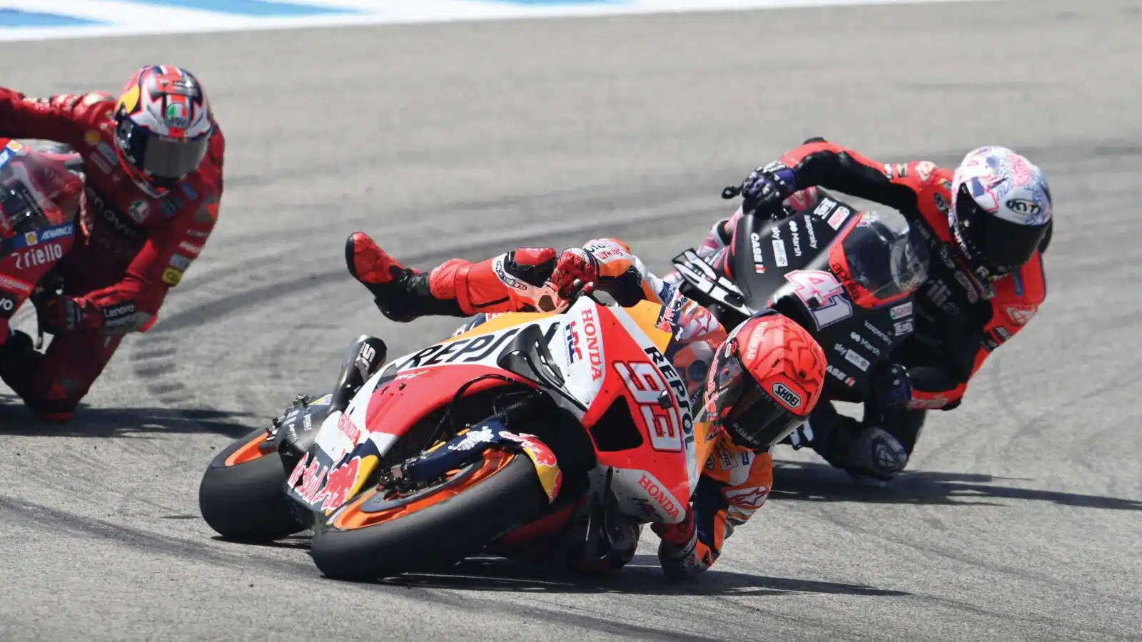 Marc Marquez on track Moto Gp