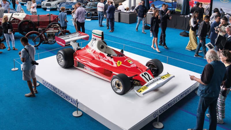 Niki Lauda's old Ferrari 312T