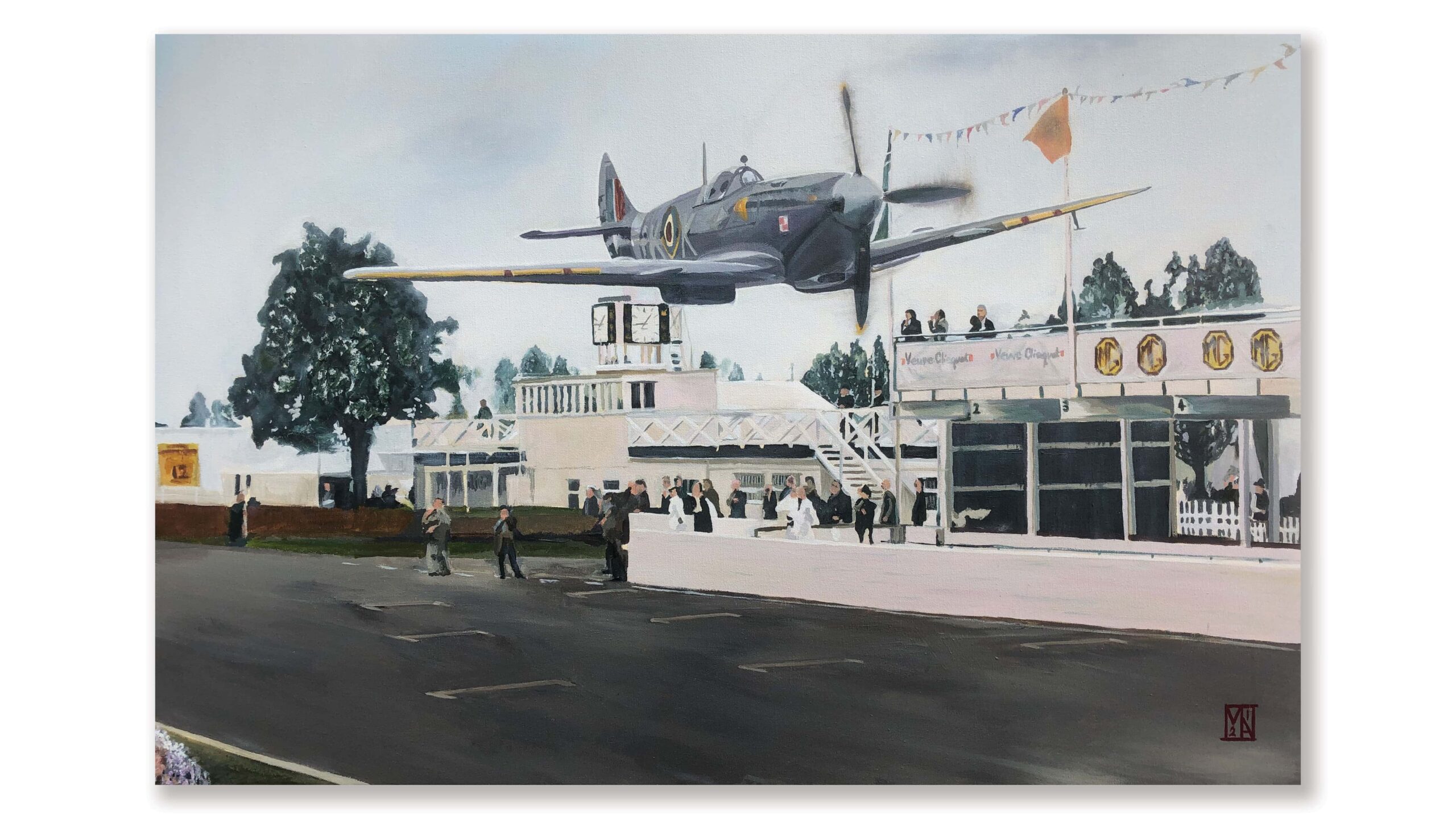 Ray Hanna, Goodwood 98 By Martin Allen