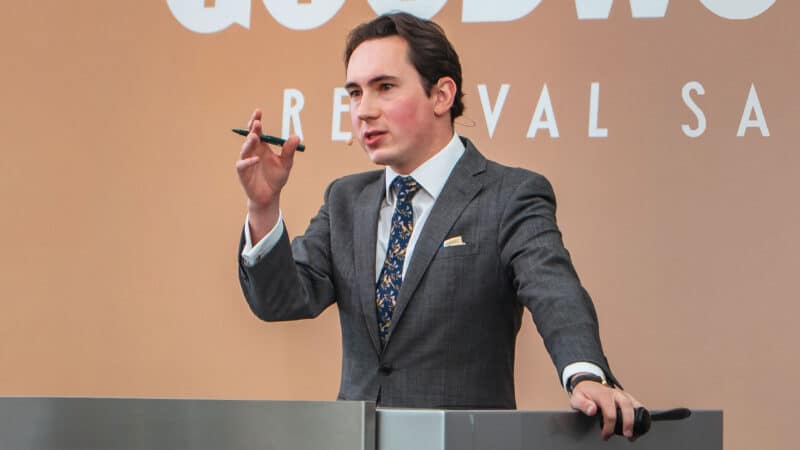 Richard Stafford in action