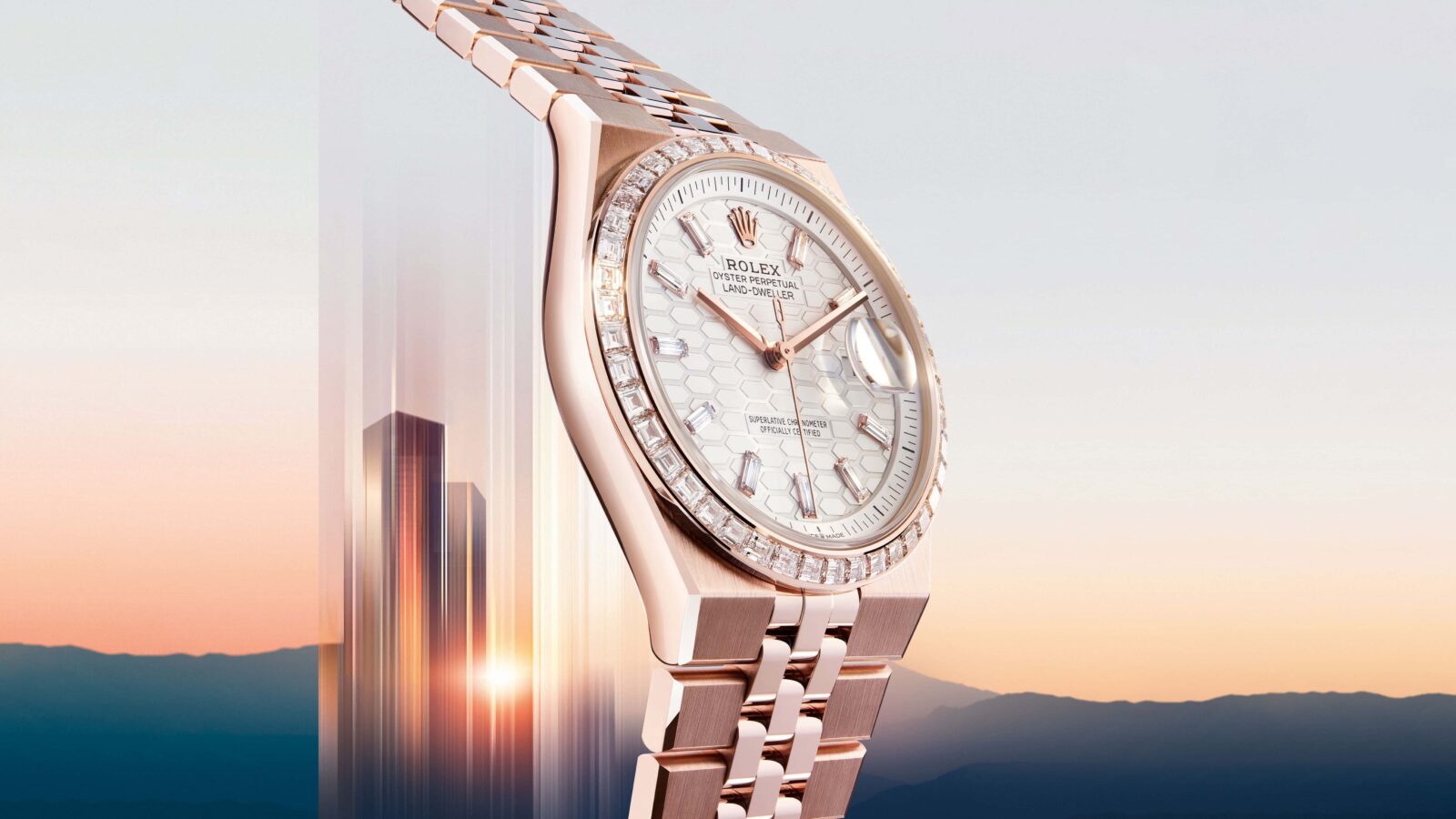 Rolex Land-Dweller Rose Gold