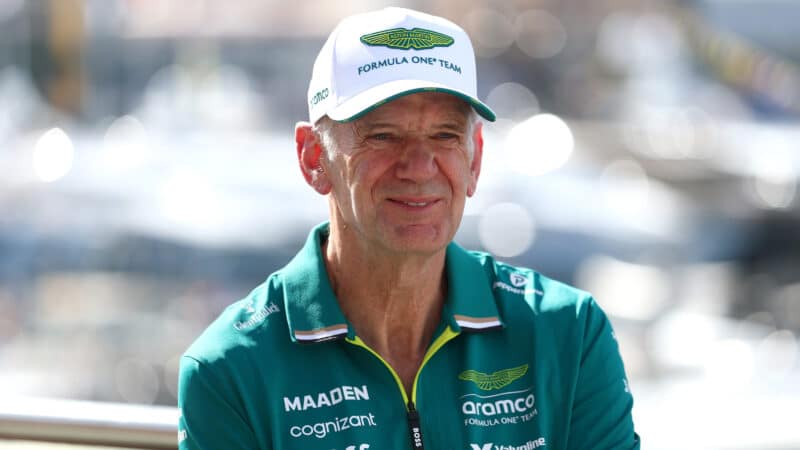 Adrian Newey portrait at Monaco GP