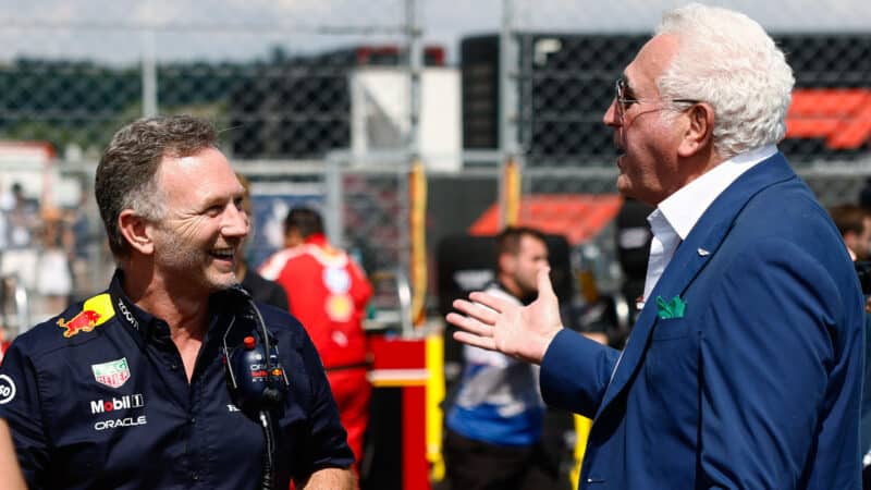 Christian Horner Lawrence Stroll 2024