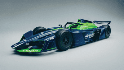 The Gen4 car is made from 100% recyclable materials