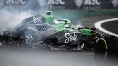Gabriel Bortoleto Sauber 2025 Sao Paulo