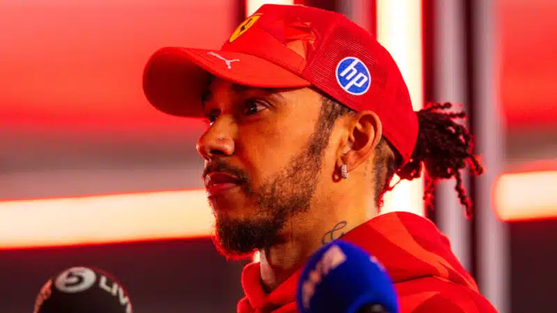 Lewis Hamilton in Las Vegas