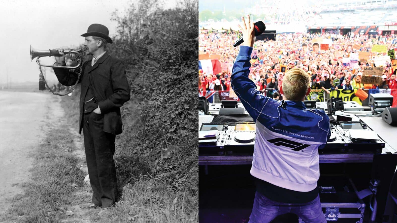 Music and motor sport, Tony Blackburn and DJ