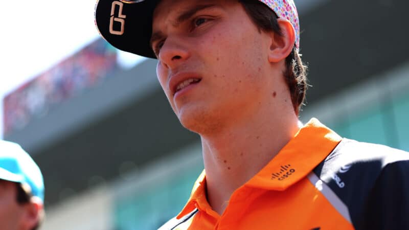 Oscar Piastri at 2025 F1 Mexican GP