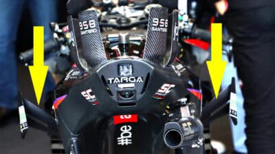 Aprilia's leg wings