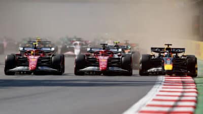 2025 Mexico City GP race start