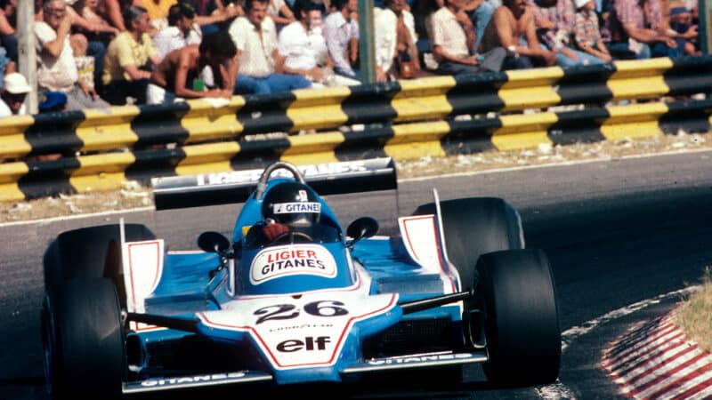 Jacques Laffite in 1979 F1 Argentine GP