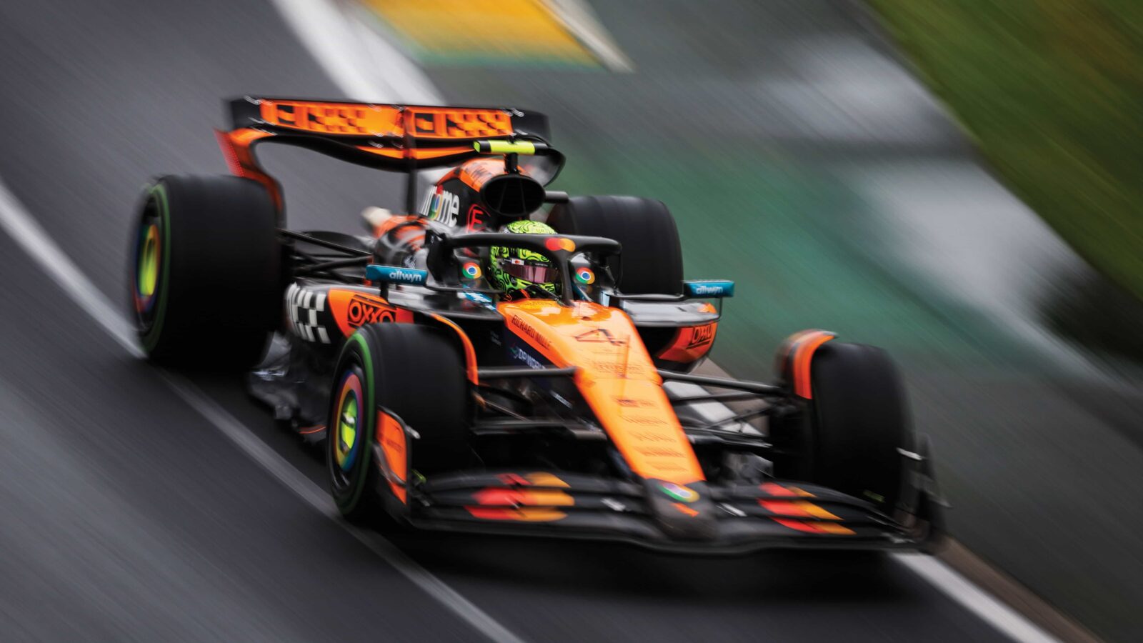 Lando Norris at the Australian GP