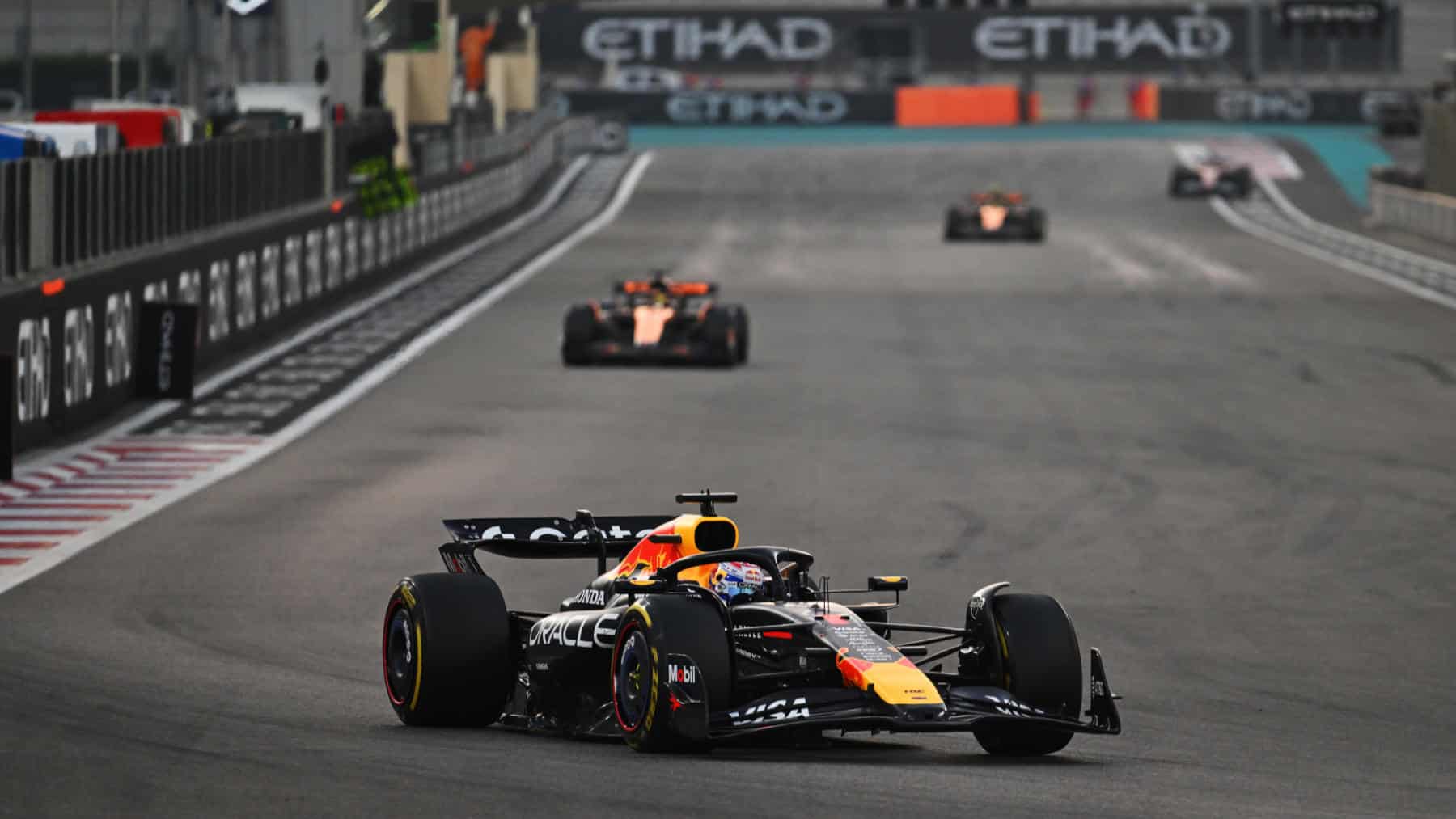 Max Verstappen at the Abu Dhabi GP